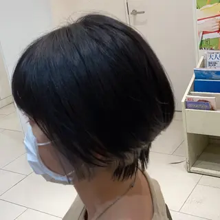 ショート オオダテ　シノミ 大人ショートのヘアスタイル