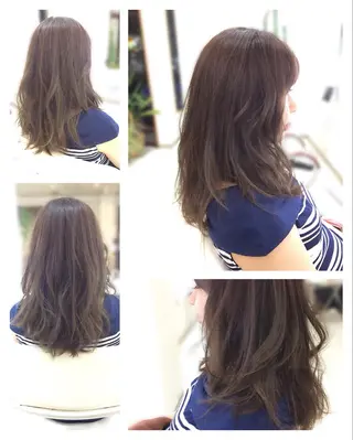 セミロング Hair VERDEのヘアスタイル