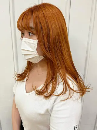 ロング カラー ヘアアレンジ メンズ GO TODAY シェアサロン 表参道Flos店所属・nishi fuyumiのヘアスタイル