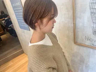 ショート 吉田 早織のヘアスタイル