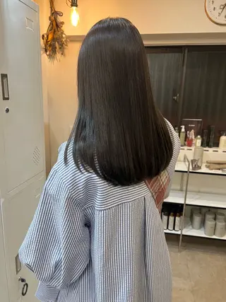 セミロング カラー トレンドと似合わせ/ マンツーマン/西上楓のヘアスタイル