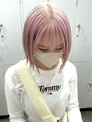 ミディアム カラー ヘアアレンジ kai .のヘアスタイル