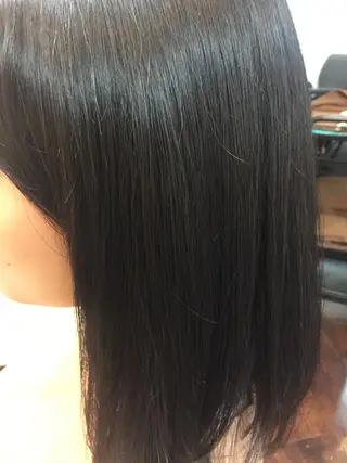 セミロング パーマ 桧山 真のヘアスタイル