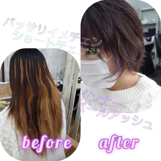 ショート カラー 中村 恵二のヘアスタイル