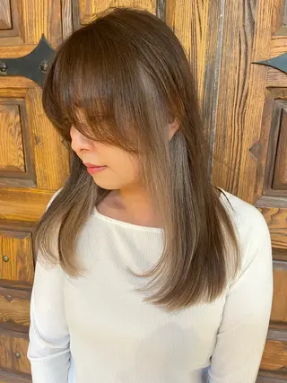 セミロング 小塚 和眞のヘアスタイル