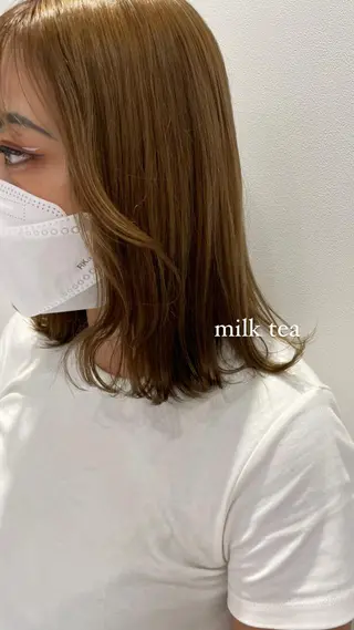 ミディアム 🪴酒井 可南子🪴のヘアスタイル