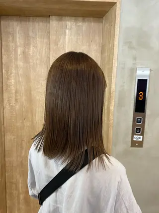 ミディアム カラー ヘアアレンジ Ameri/髪質改善 /韓国ヘア🇰🇷のヘアスタイル