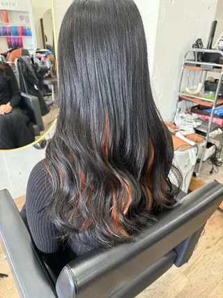 カラー ナチュラルな仕上がり 🫧💜nakanoのヘアスタイル