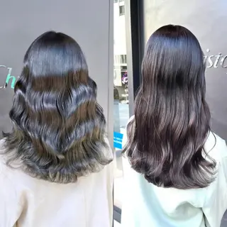 ロング カラー エクラート銀座所属・髪質改善 松原のヘアスタイル