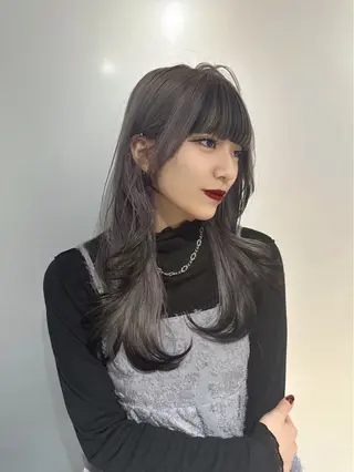 ロング カラー 髪質改善 /美髪矯正🫧ゆたかのヘアスタイル