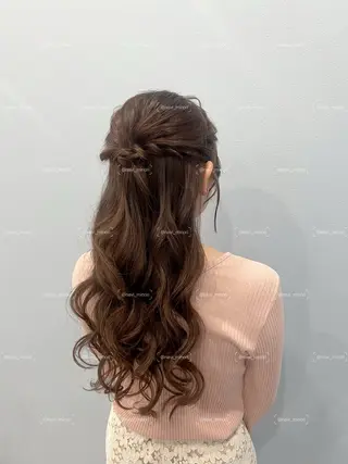 ロング ヘアアレンジ hairsetsalonNAVI所属・navi minoriのヘアスタイル