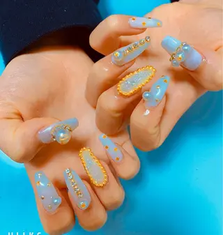 ネイル 🌙🫧CHARME (RUKA)🦋🫧のネイルデザイン