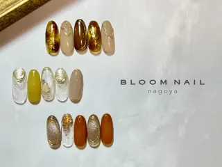 ネイル BLOOM NAIL nagoya  伏見店所属・BLOOM NAIL nagoyaのネイルデザイン