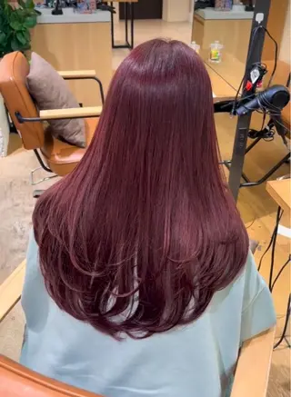 ロング 銀座/透明感カラー/ うー🧚‍♀️💫のヘアスタイル