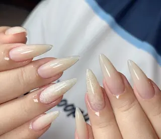 ネイル By moonネイル 🌷ワンホン/韓国風のネイルデザイン