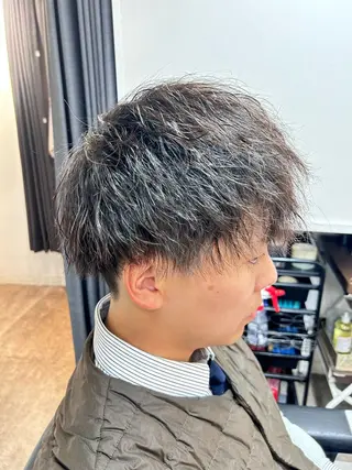 パーマ ヘアアレンジ メンズ FRISEUR/山本 美芽のヘアスタイル