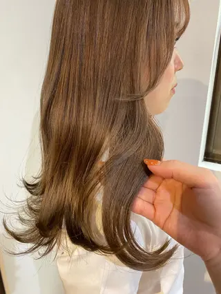 ロング GO TODAY SHAiRE SALON 原宿Stella店所属・𓍯柔らかhair 𓍯 yukinoのヘアスタイル