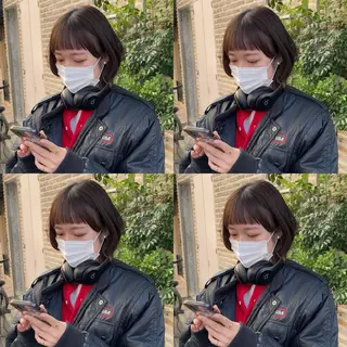 ショート 大人可愛い透明感🌟 小顔・韓国髪🌟野中のヘアスタイル