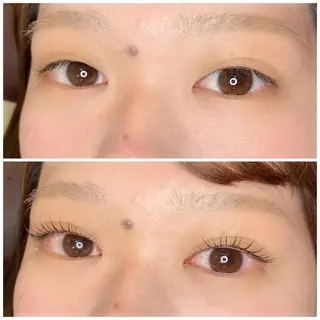 マツエク・マツパ アイブロウ 椿 優花のマツエク・マツパデザイン