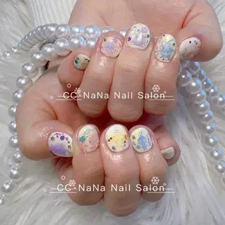 ネイル 💎CC・NaNa 韓国風ネイル🌙Cのネイルデザイン