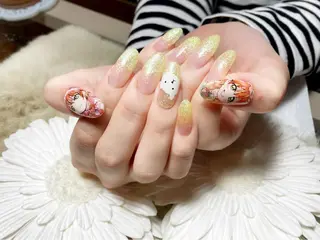 ネイル Yakko pas á pasのネイルデザイン