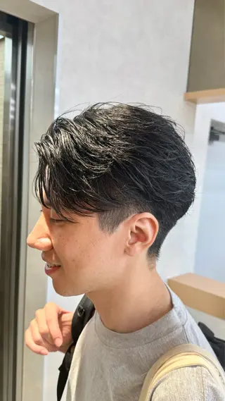 パーマ メンズ HIKARI メンズ満足度No.1のヘアスタイル