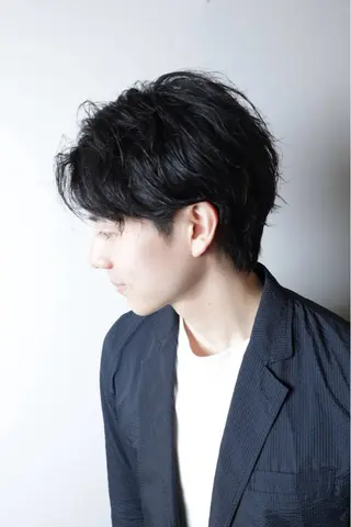 ミディアム 練習用モデル 募集TAICHIのヘアスタイル