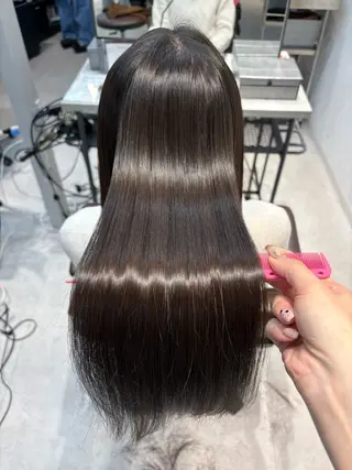 ロング nina/髪質改善 /柔らかな艶髪🫧のヘアスタイル