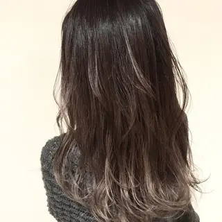 ミディアム カラー AMI Hair  supply所属・髪質改善カラー 韓国風レイヤーのヘアスタイル