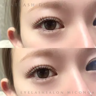 マツエク・マツパ MicoNoa所属・MicoNoa Asamiのマツエク・マツパデザイン