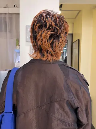 ショート パーマ メンズ haco＋所属・圧倒的デザイン力 店長🎨RENAのヘアスタイル