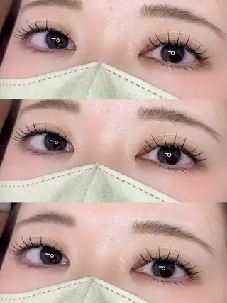マツエク・マツパ Sugarlash みた🧸🫧のマツエク・マツパデザイン
