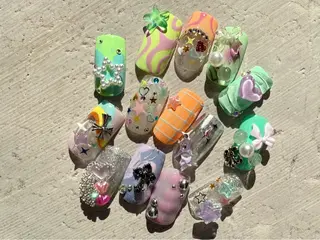 ネイル kirakira omemeのネイルデザイン