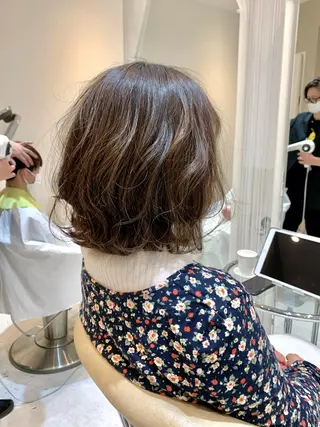 ミディアム カラー パーマ ヘアアレンジ メンズ キッズ ネイル マツエク・マツパ アイブロウ 仕上がり満足度No. 1✨ﾄﾀﾞﾕｳのヘアスタイル