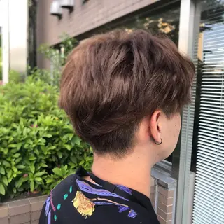 カラー メンズ 🌈re-room EIKI🇰🇷のヘアスタイル