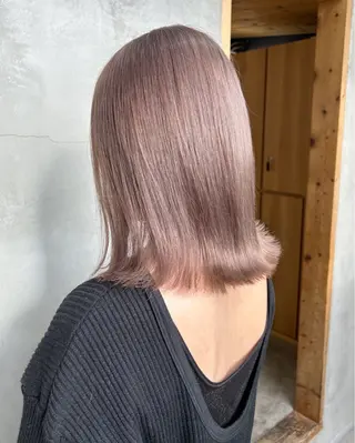 ミディアム カラー 🫐寒色系カラー 🫐ヤマナカリリカのヘアスタイル