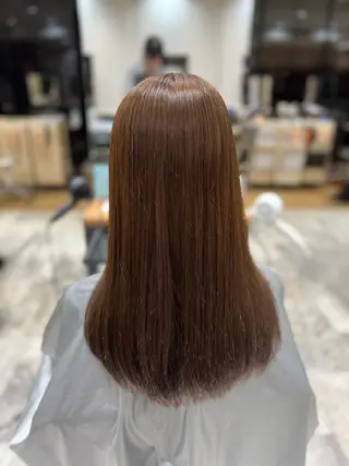 セミロング AFLOAT RUVUA Smart Salon所属・韓国ヘア🎀/パーマ ブロー/めぐみ/新宿のヘアスタイル