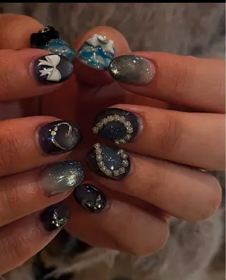 ネイル 𝗿𝗶𝗰𝗼 ˎˊ˗のネイルデザイン