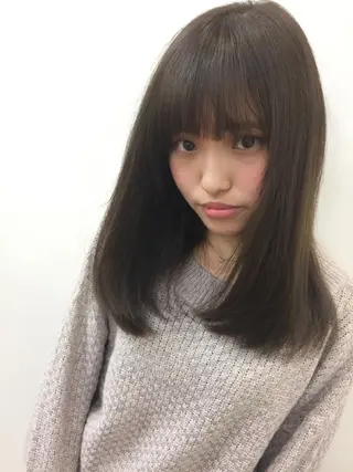 セミロング darts所属・松永 雄樹のヘアスタイル