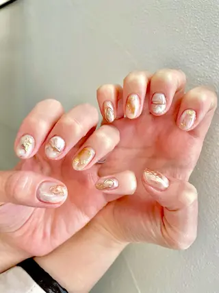 ネイル 甲府市徳行 🧸prunelleのネイルデザイン