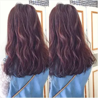 ロング カラー 代表🎀 ふわモテ愛 され髪🩷yumiのヘアスタイル
