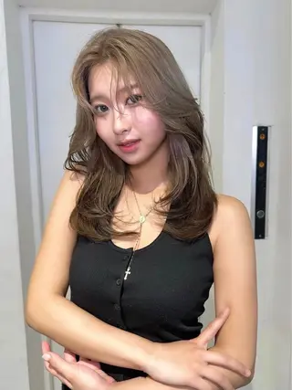 ロング カラー 似合わせ SHOYAのヘアスタイル