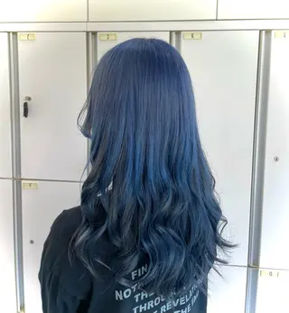 セミロング カラー デザインカラー/新百 合ヶ丘/erenaのヘアスタイル