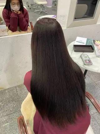 ロング カラー ハイトーン/ブリーチ 🤍足立里湖のヘアスタイル