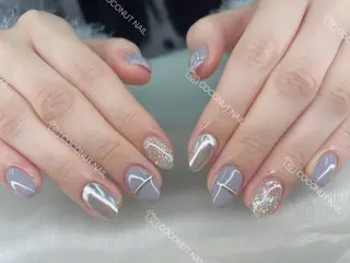 ネイル 神田 ココナッツのネイルデザイン