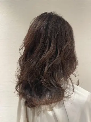 ロング カラー/髪質改善/ カット/にこるのヘアスタイル