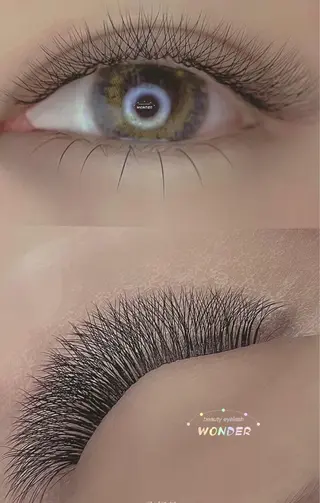 マツエク・マツパ トータルビューティー サロンワンダーのマツエク・マツパデザイン