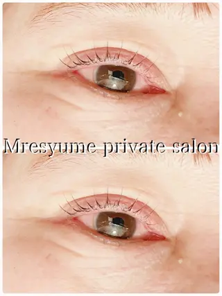 マツエク・マツパ Mresyume MAYUのマツエク・マツパデザイン