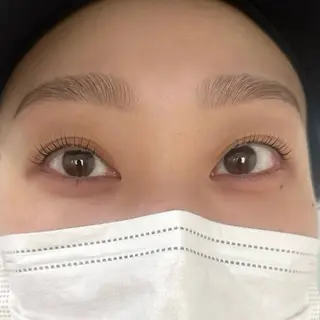 マツエク・マツパ calm eyelash×eyebrow所属・中川 千夏のマツエク・マツパデザイン