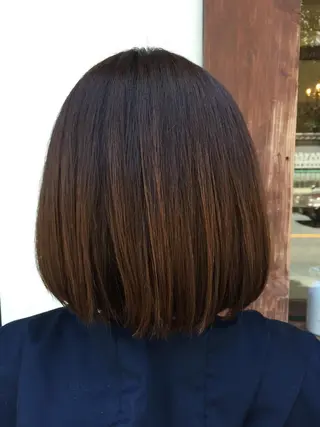 ショート カラー 髪質改善/痛ませ ないカラー/西村航大のヘアスタイル